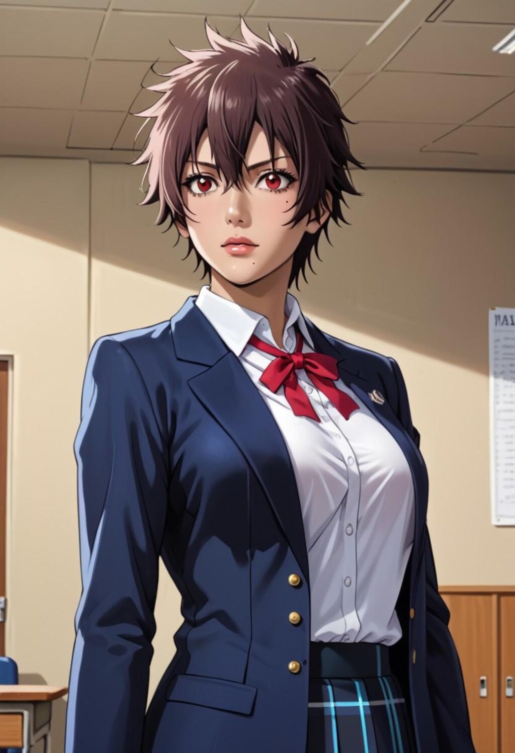 ボーイッシュ女子高生