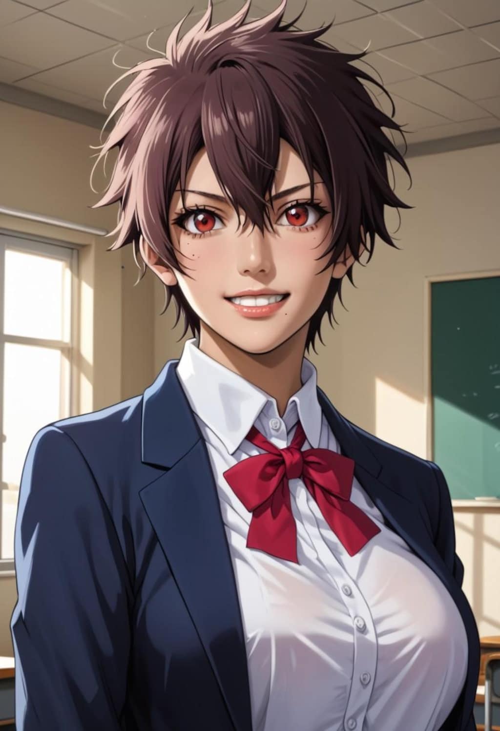 ボーイッシュ女子高生