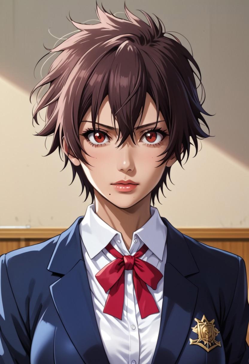 ボーイッシュ女子高生 | の人気AIイラスト・グラビア