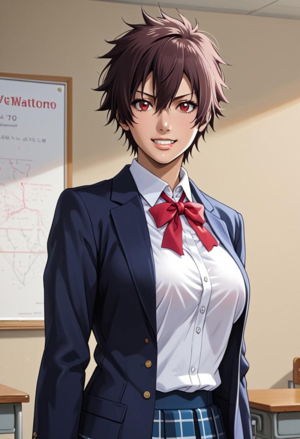 ボーイッシュ女子高生