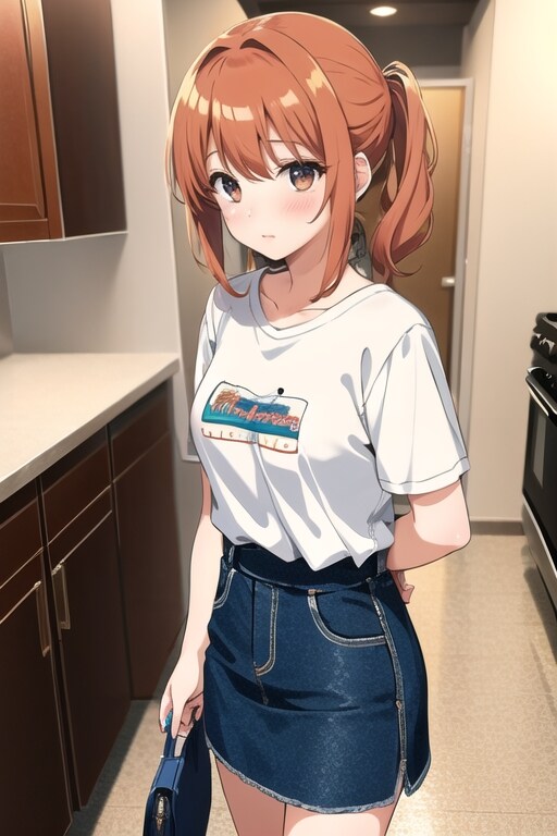 帰宅した娘