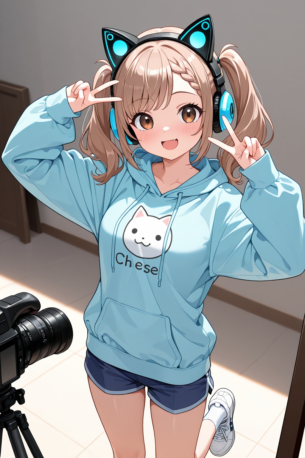 反動ミラさんとハイチーズ☆