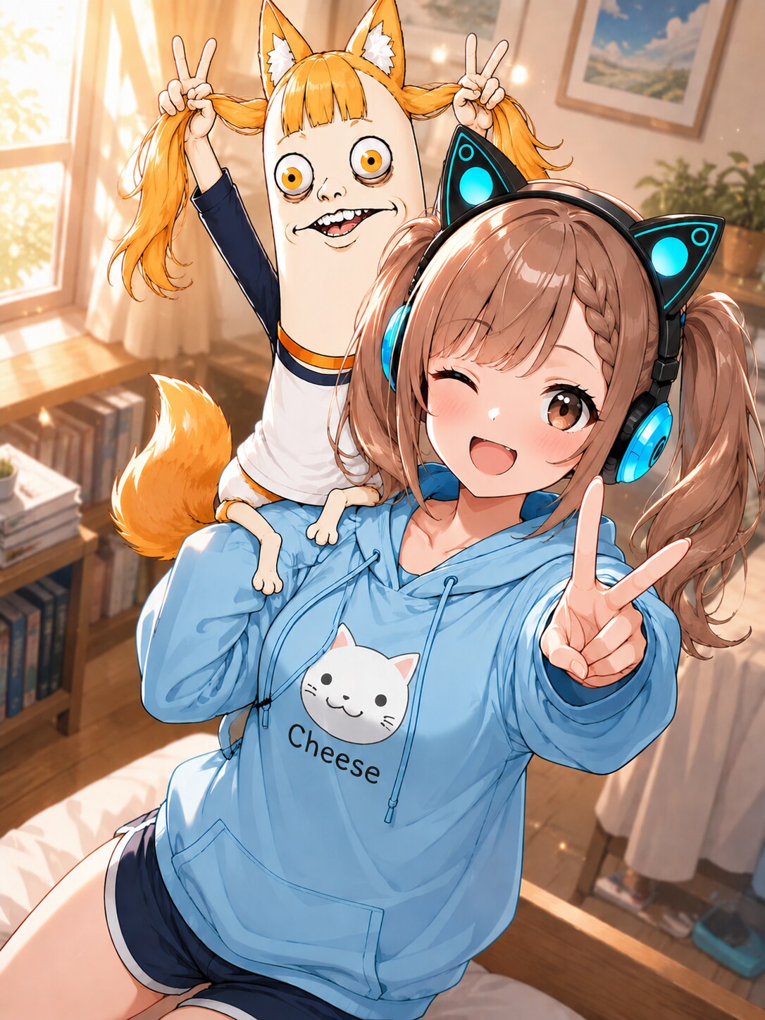 反動ミラさんとハイチーズ☆
