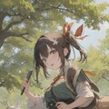 世界樹研究4:森の中の滝 3枚目