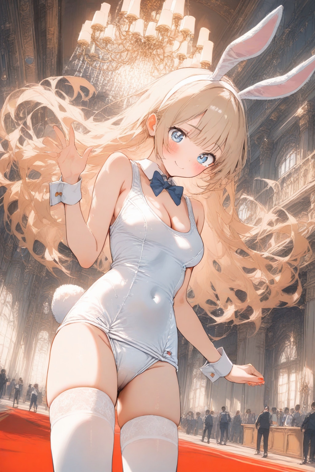 スク水バニー姫様のご公務