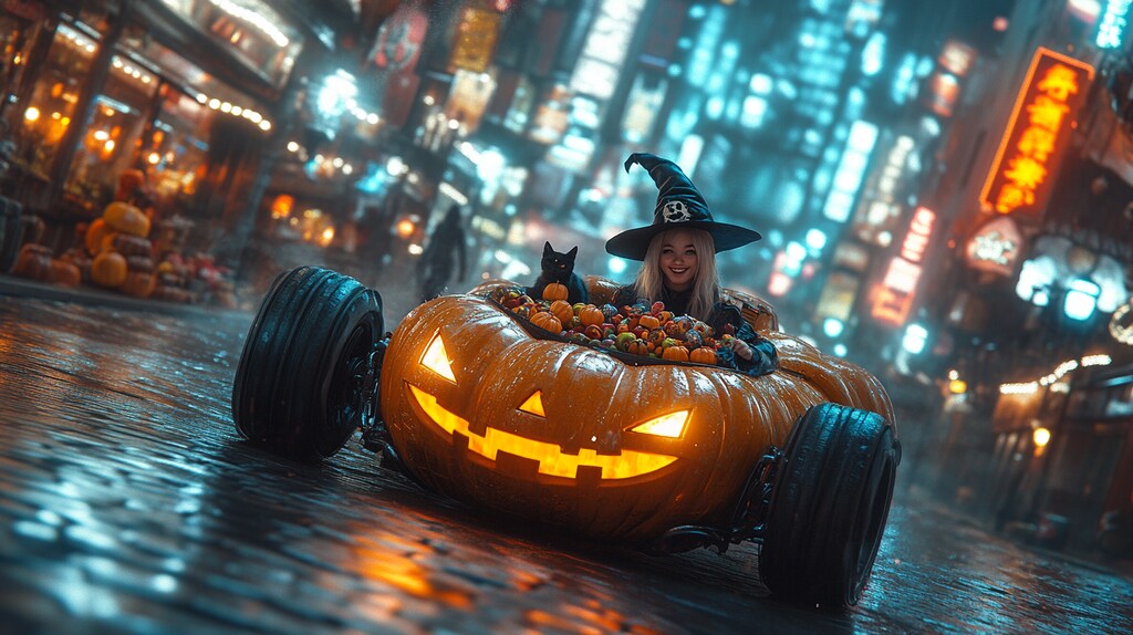 お菓子配送中２