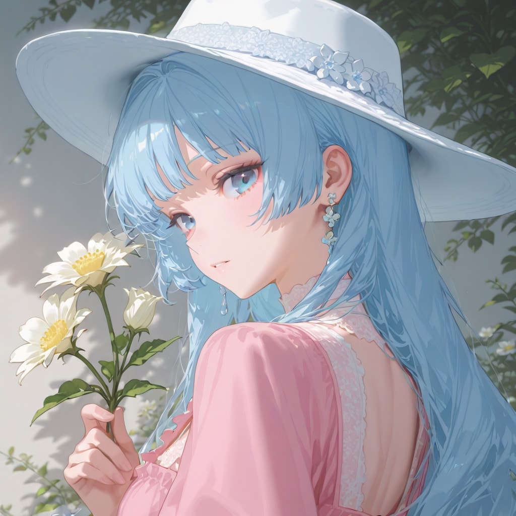 氷の女と一輪の花