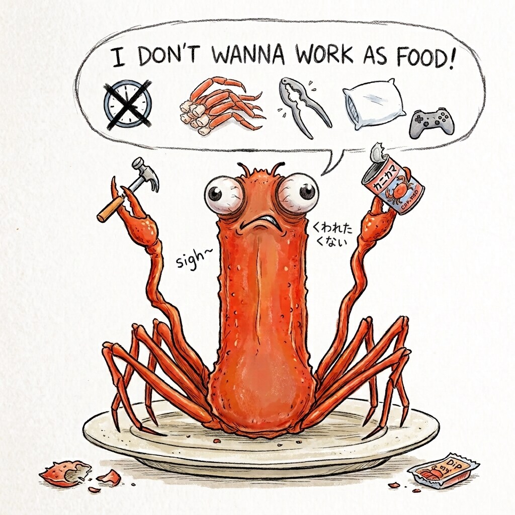 反動カニさんチャレンジ🦀 | の人気AIイラスト・グラビア
