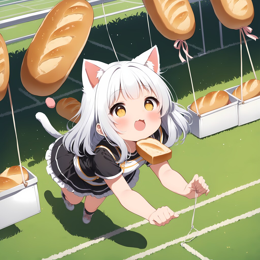 パンが降ってきた！