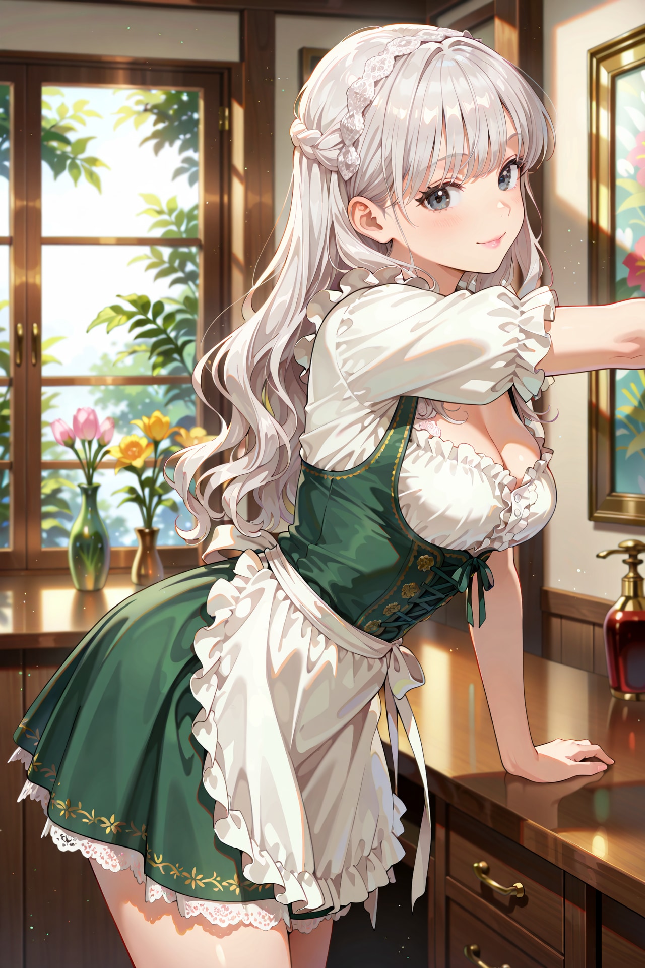 【撮影会】洋館のディアンドル娘 Z728