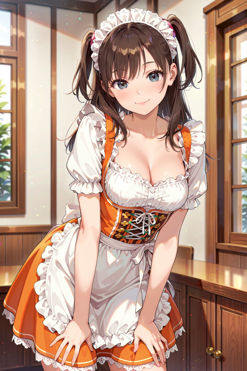 【撮影会】洋館のディアンドル娘 Z728