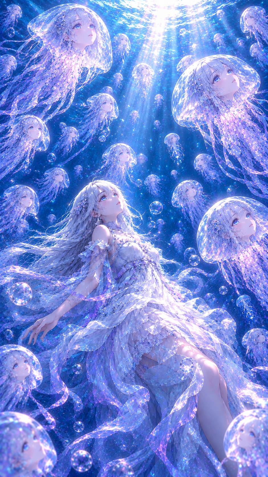 本物の海月を探せ | の人気AIイラスト・グラビア