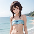 めぐみん on the BEACH【Model：arondel_v1】 2枚目