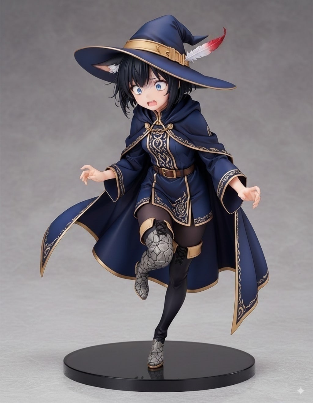 【夢エリ】徐々に石化フィギュア