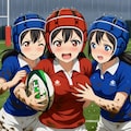 🏉泥まみれの女子ラグビー 157 5枚目