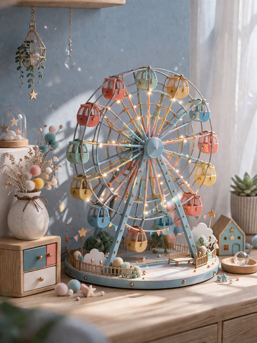 観覧車 | の人気AIイラスト・グラビア