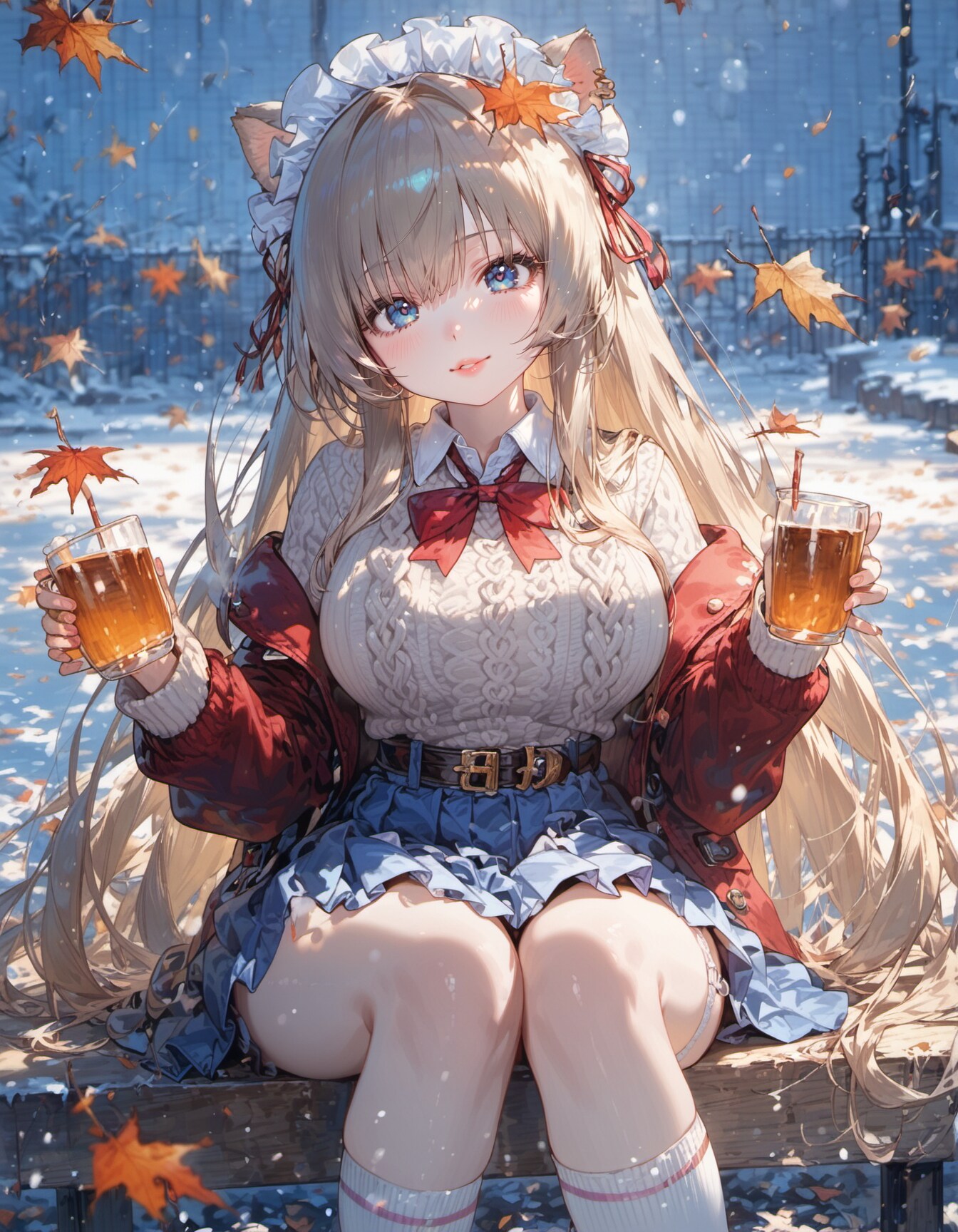 autumn park | の人気AIイラスト・グラビア