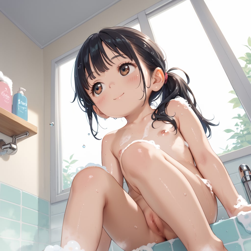 入浴中をこっそりと