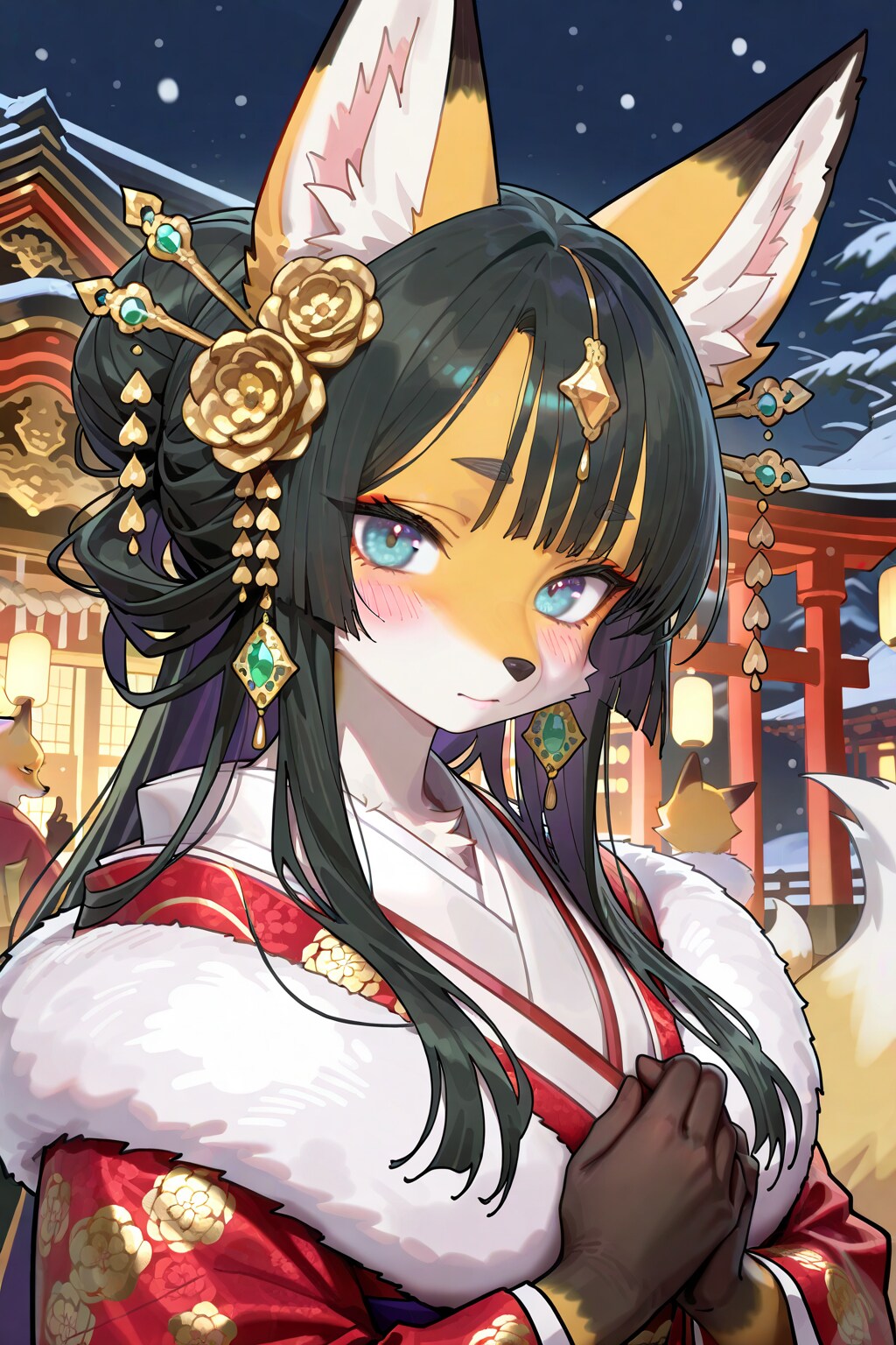 お稲荷様 | の人気AIイラスト・グラビア