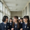 スカートは校則違反の学校 6枚目