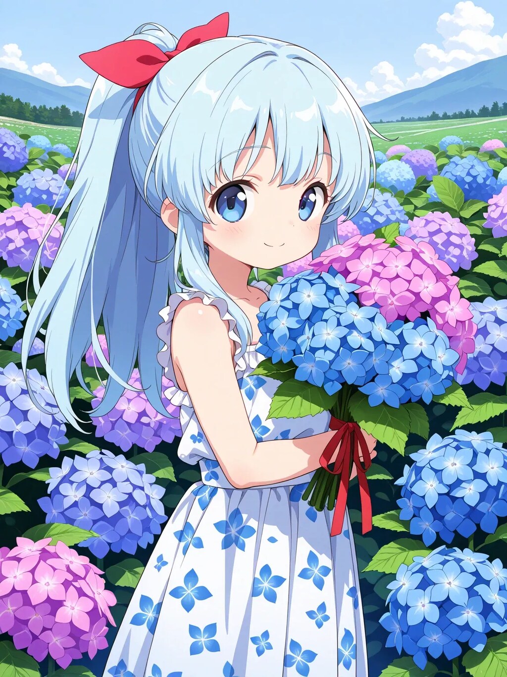 紫陽花アンバサダー・あおいちゃん