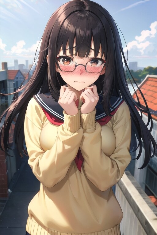 好きって…そ、そんな急に言われても💕💦 | の人気AIイラスト・グラビア