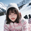 【ウチの娘シリーズ】茜ちゃんとスノボ行った 2枚目