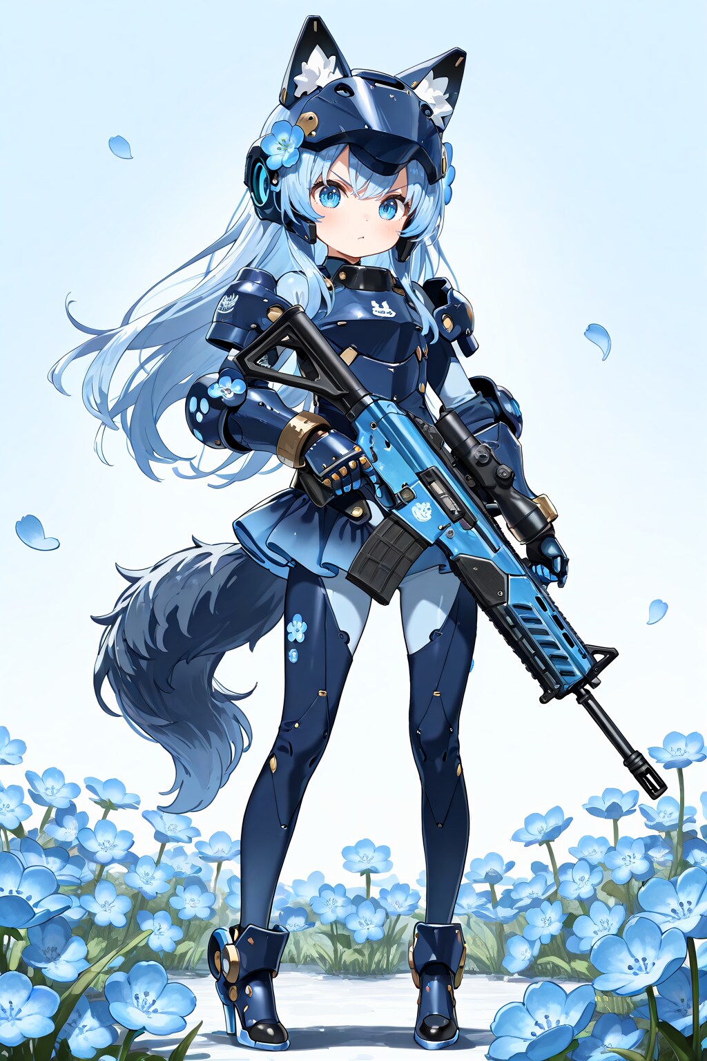 バトルフラワーガール・ネモフィラ