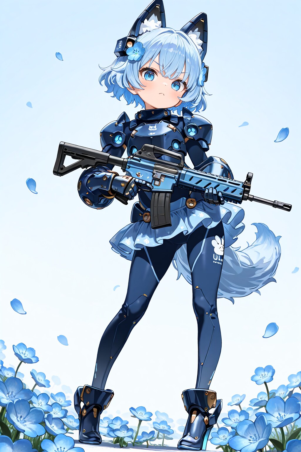 バトルフラワーガール・ネモフィラ