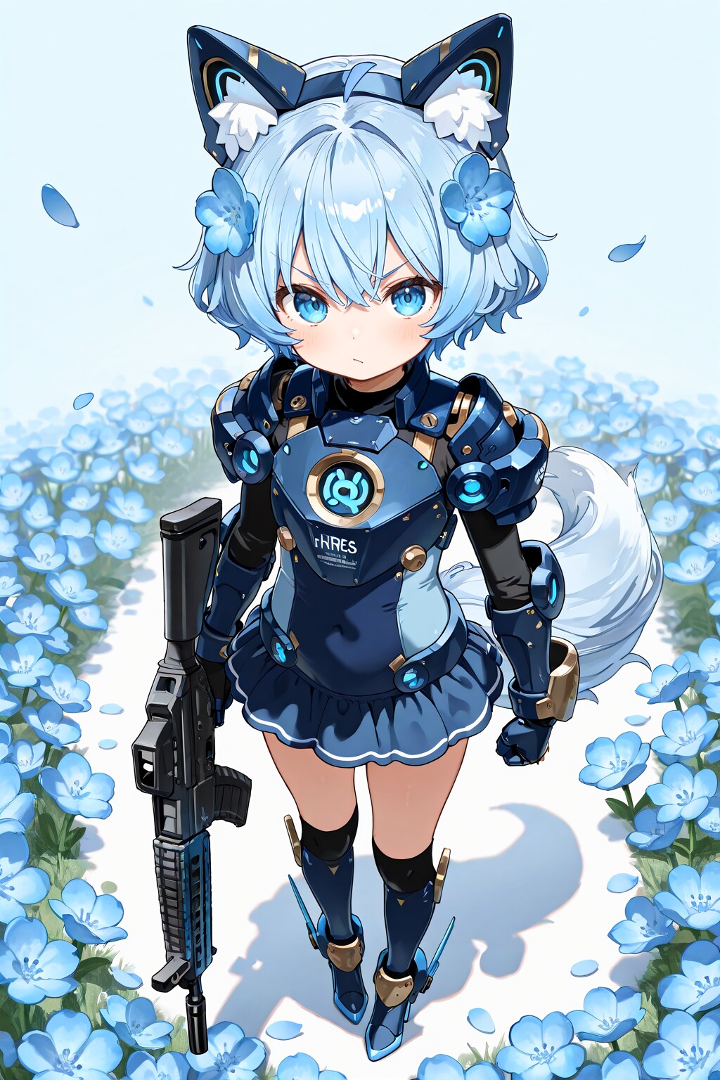 バトルフラワーガール・ネモフィラ