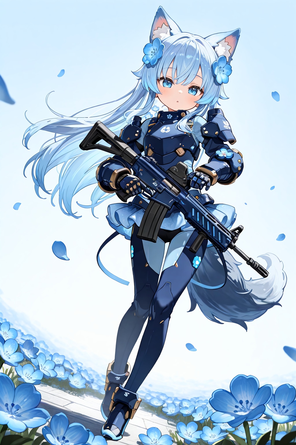 バトルフラワーガール・ネモフィラ