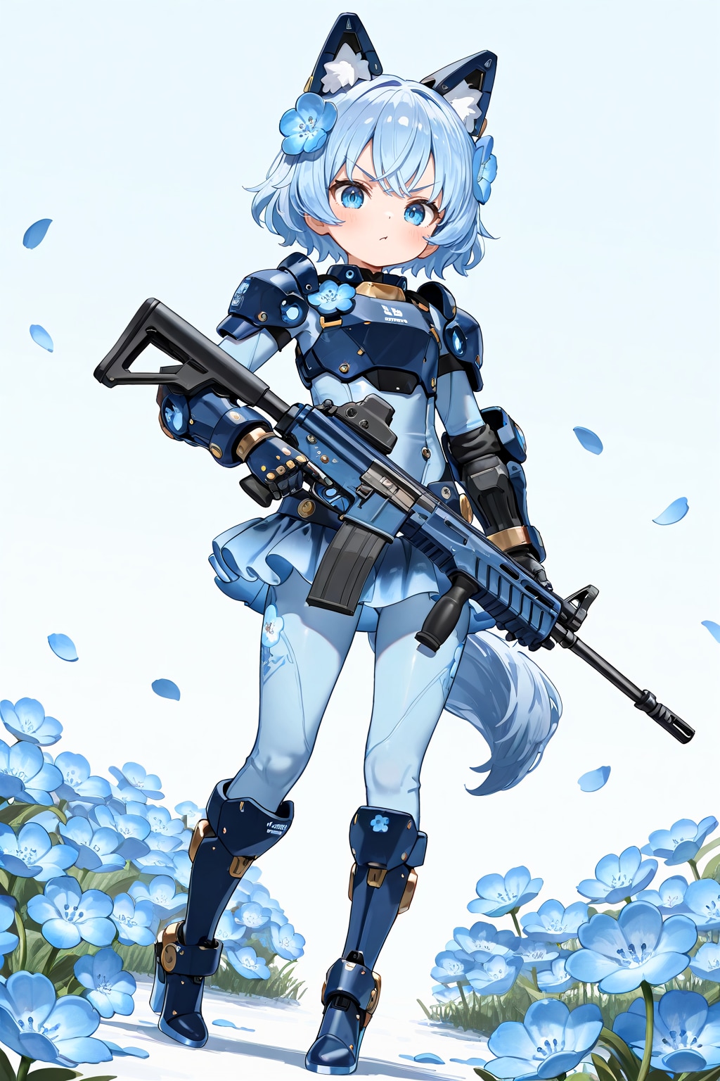 バトルフラワーガール・ネモフィラ