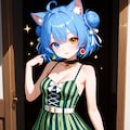 スイカのパーティドレス（#Mocha_prompt）（4models） 6枚目