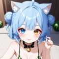 スイカのパーティドレス（#Mocha_prompt）（4models） 3枚目