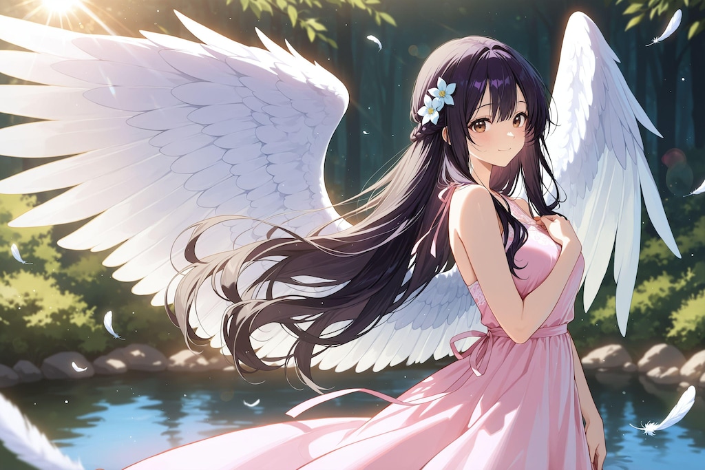 天使さん頑張ります