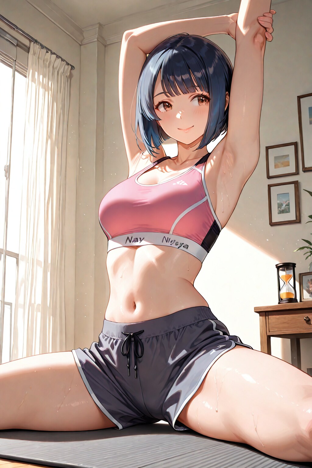 ストレッチしちゃう女子