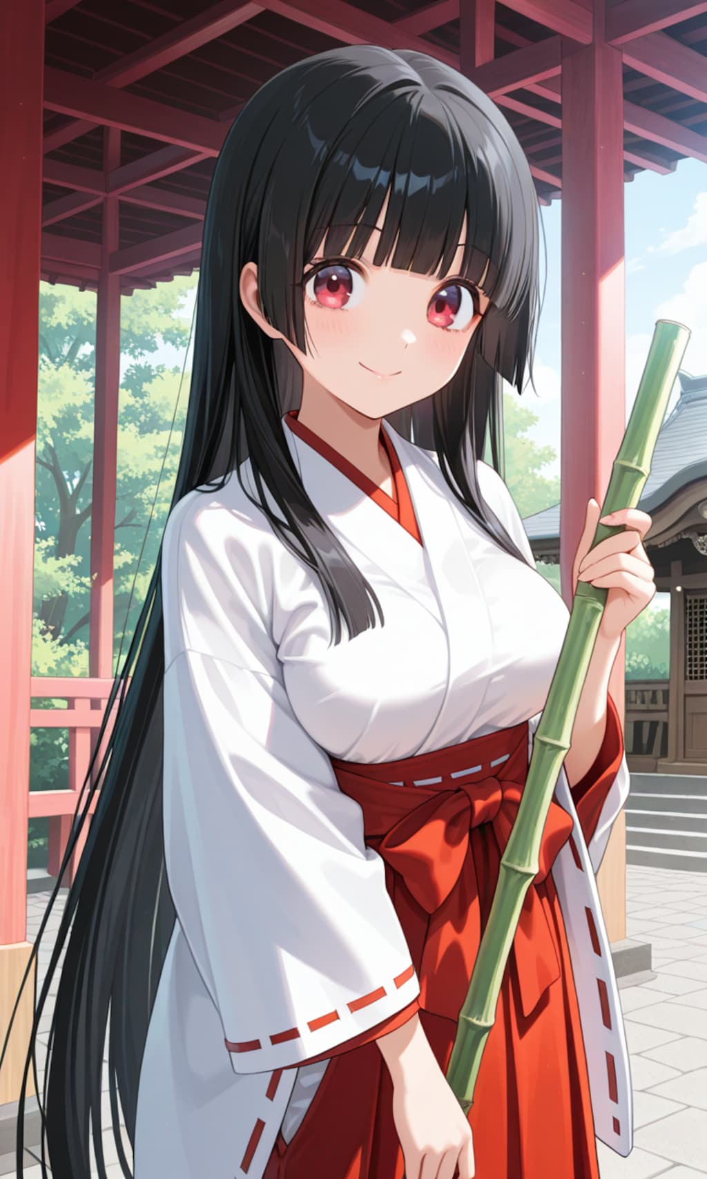 【うちの町】阿黒神社ベテラン巫女の苺ちゃん現在と過去