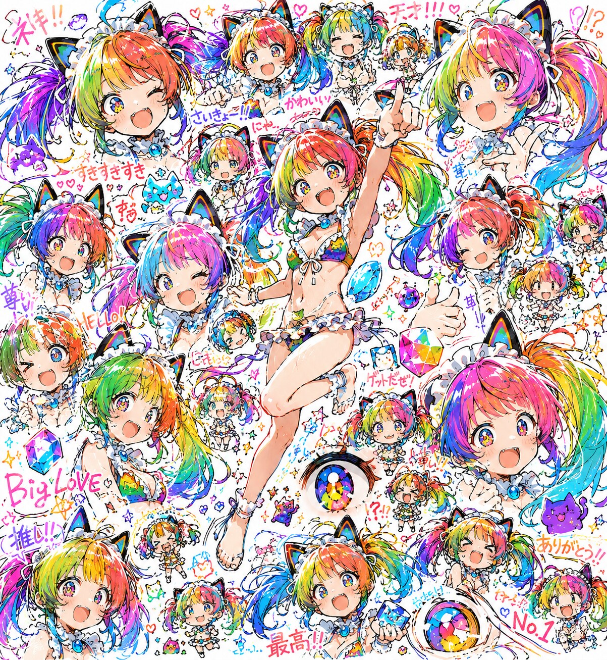 いしころちゃんファンアート