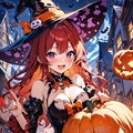 魔女っ娘4姉妹のお仕事🎃 2枚目
