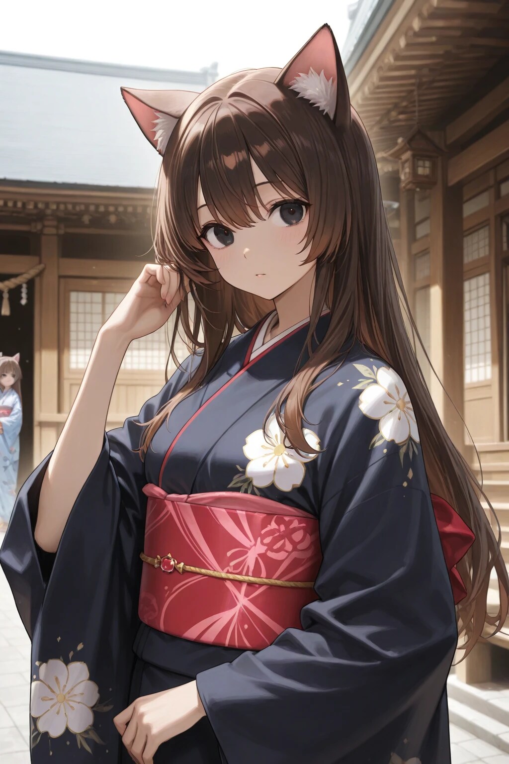 虎鼠神社ケモ耳