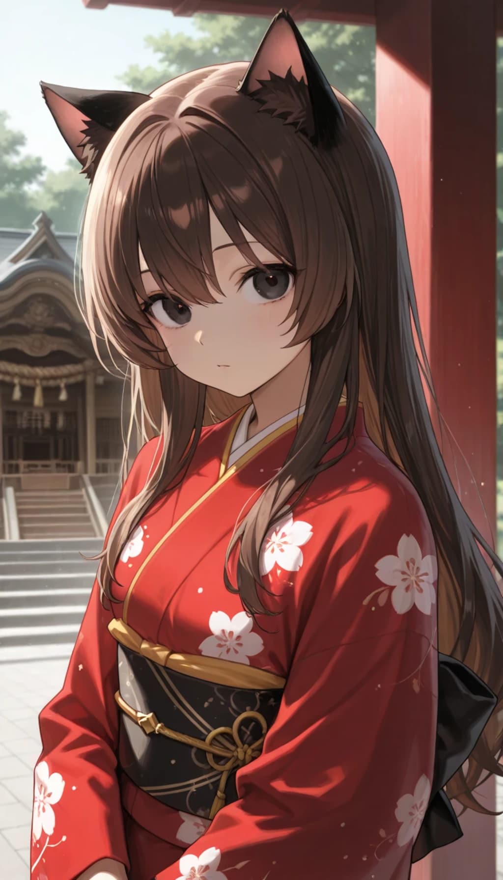 虎鼠神社ケモ耳
