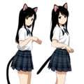 猫少女　設定画　AI出力＋編集　アニメ調　全年齢版 10枚目