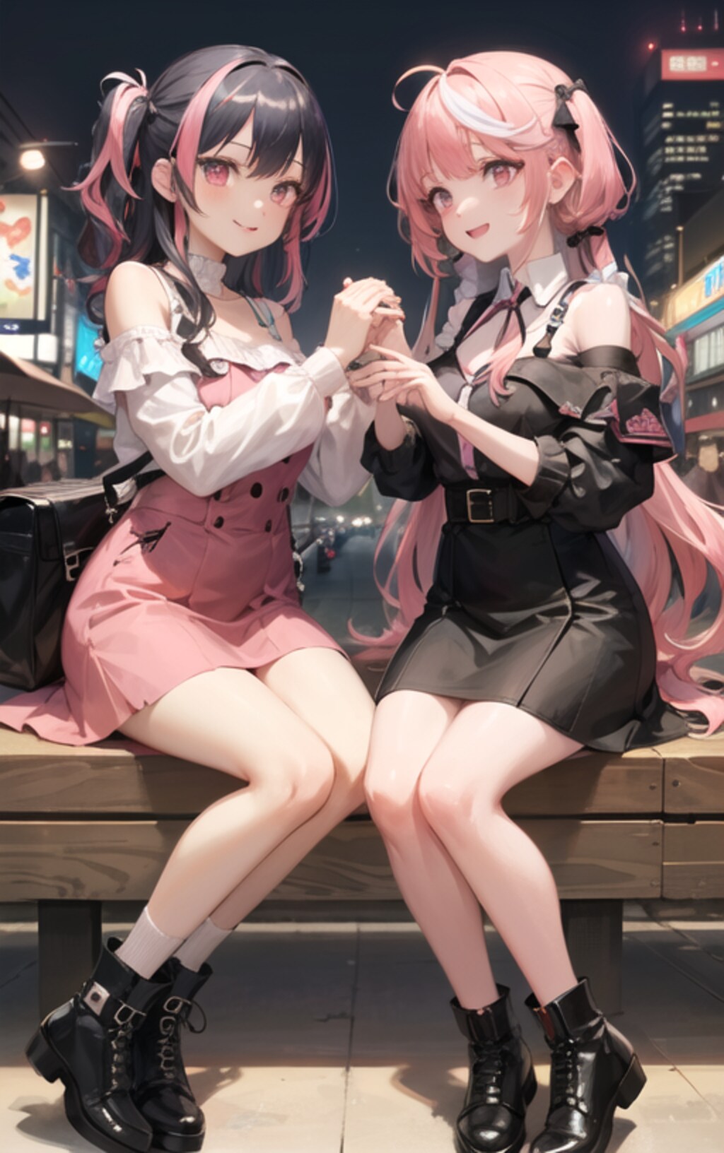 協力関係の地雷ちゃんたち