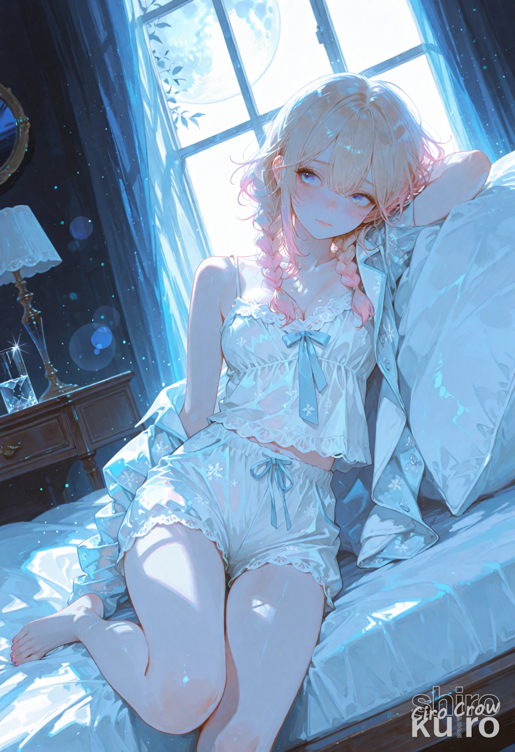 透き通る夜の休息