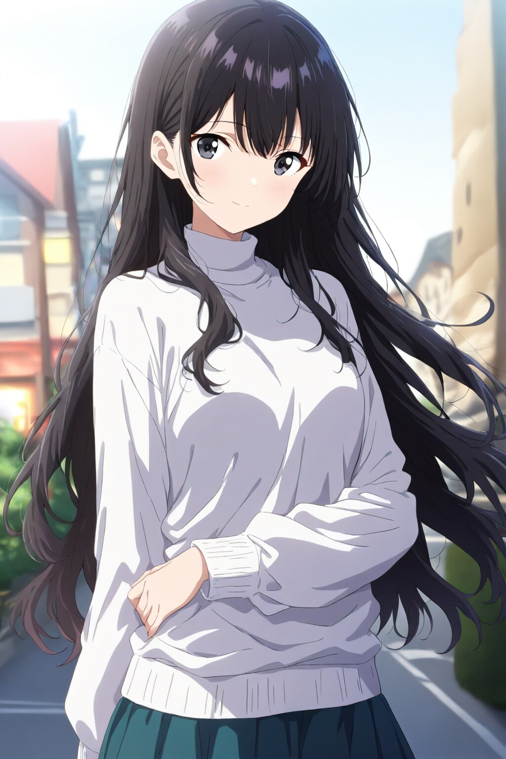 基本プロンプト+萌え袖（ｉ２ｉ化）２ | の人気AIイラスト・グラビア