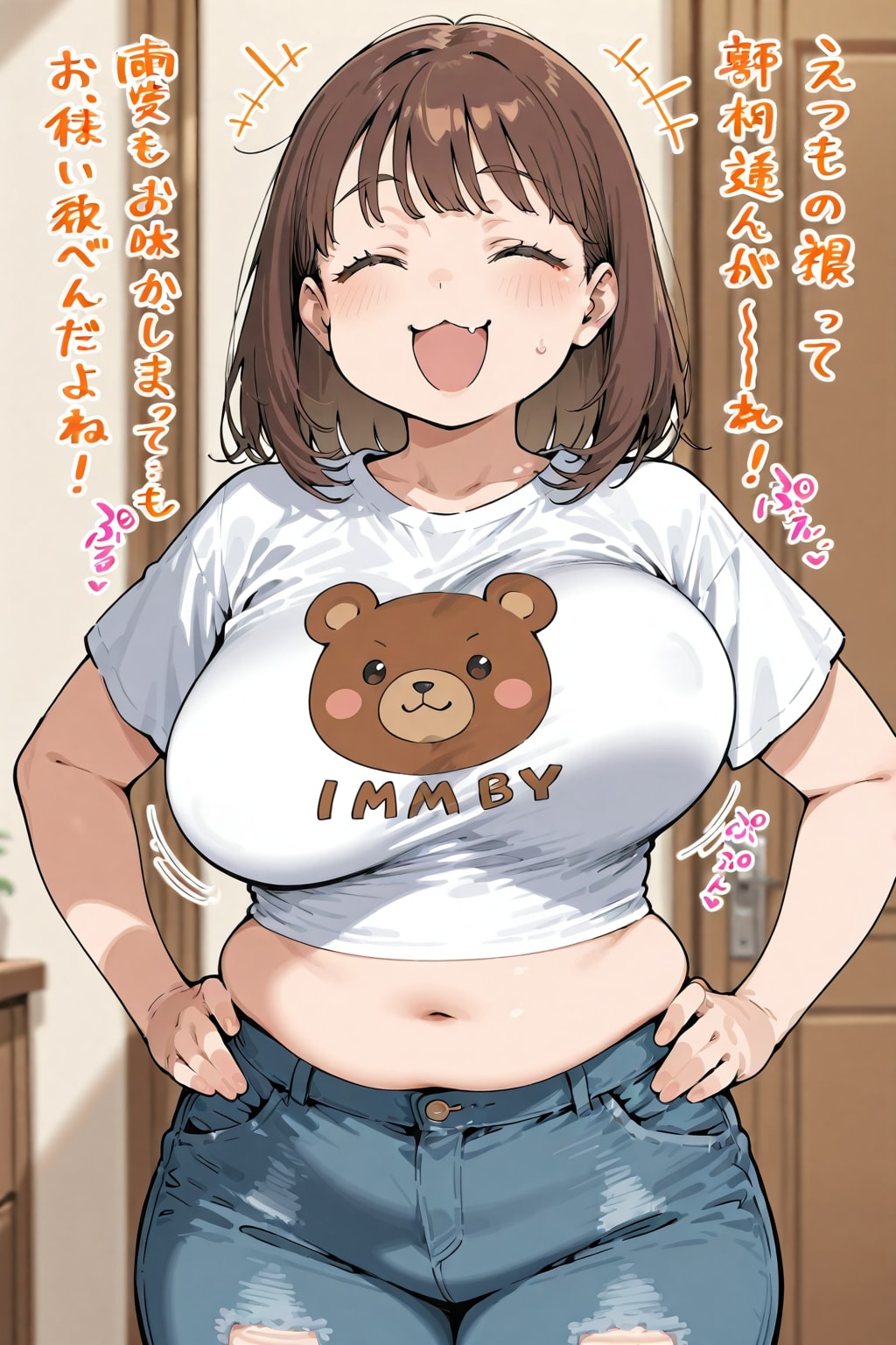 すげー喋ってる | の人気AIイラスト・グラビア