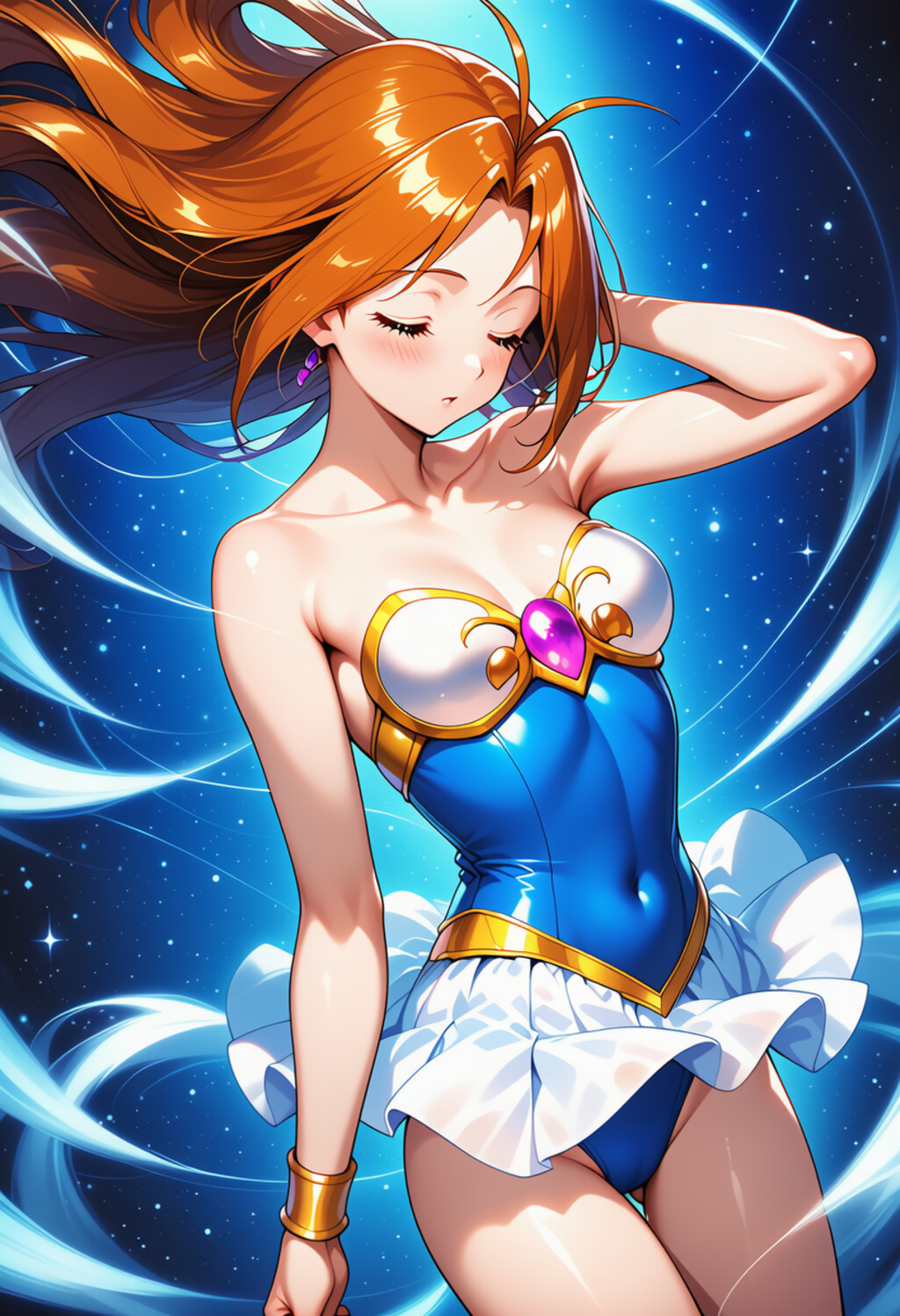 変身中のリリィちゃん