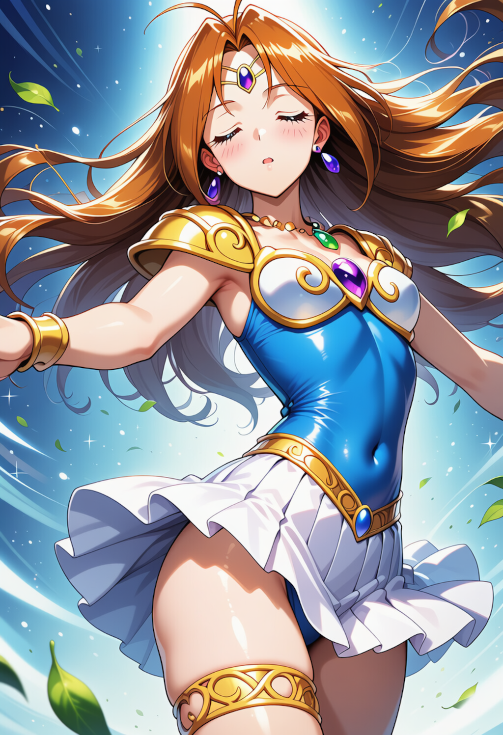 変身中のリリィちゃん