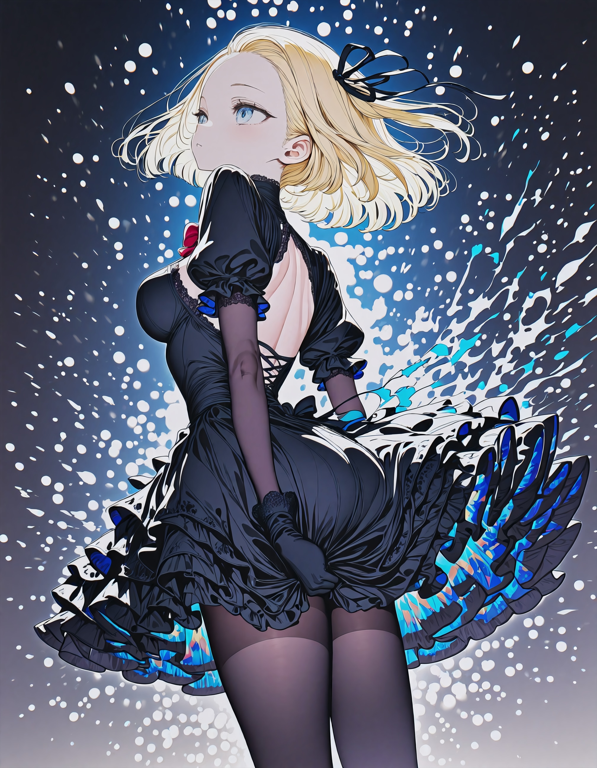 裾おさえ尻 | の人気AIイラスト・グラビア