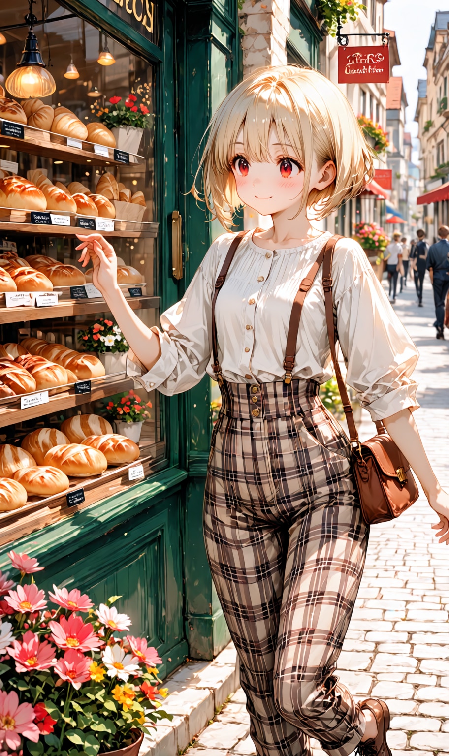 walking shopping street